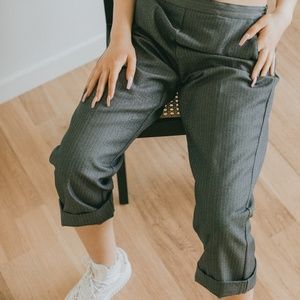 Vintage pinstripe 90's trousers